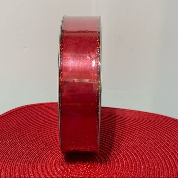 Members Mark Wired Ribbon Red 50 yards NWT - Picture 1 of 5